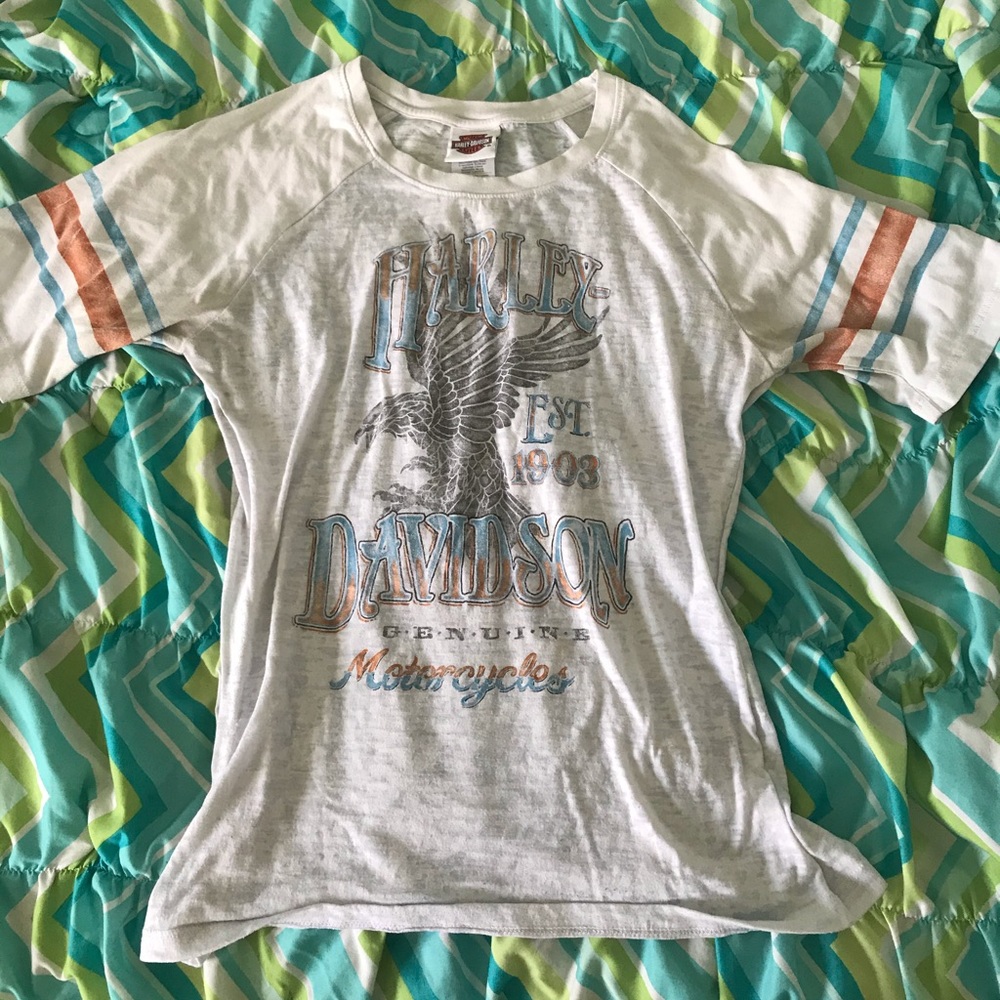 white harley davidson top